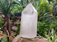 Polished Smokey Quartz Crystals x 2 From Madagascar