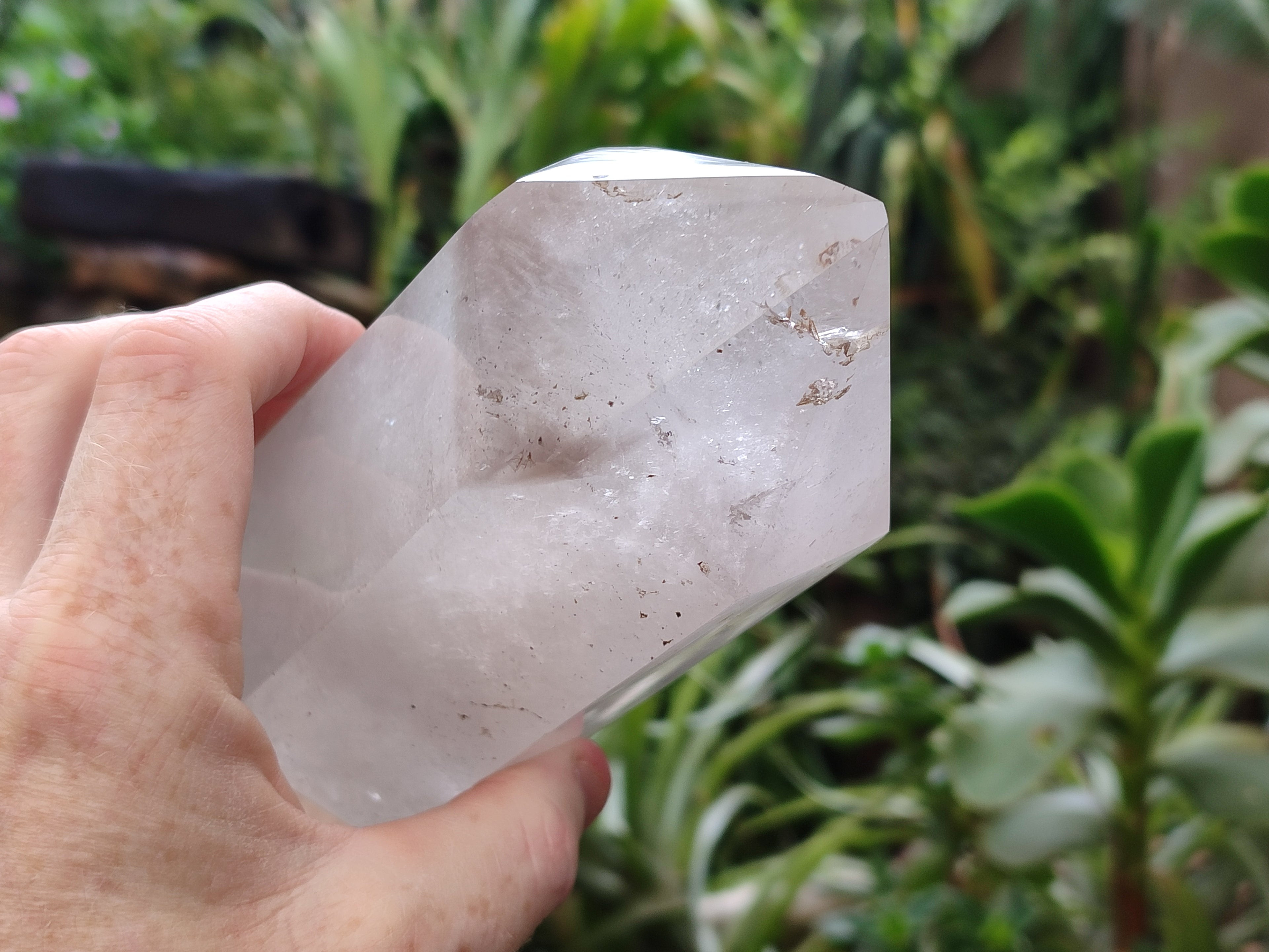 Polished Smokey Quartz Crystals x 2 From Madagascar - Toprock Gemstones and Minerals 