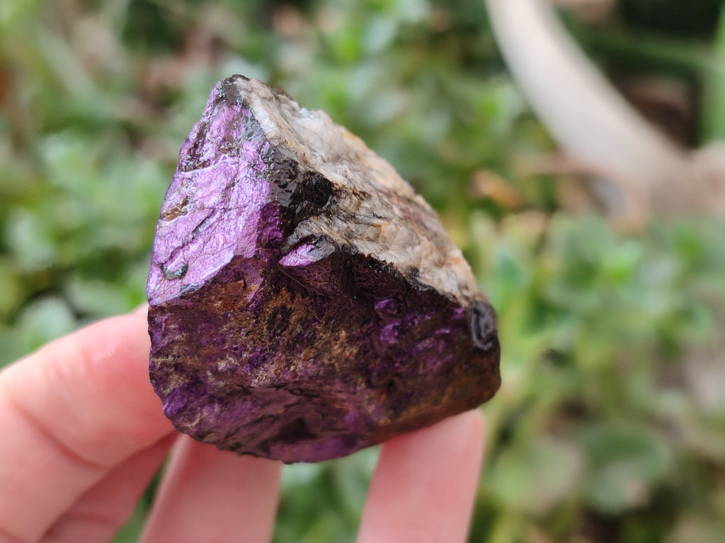 Natural Metallic Purpurite Cobbed Specimens x 12 From Erongo, Namibia - Toprock Gemstones and Minerals 