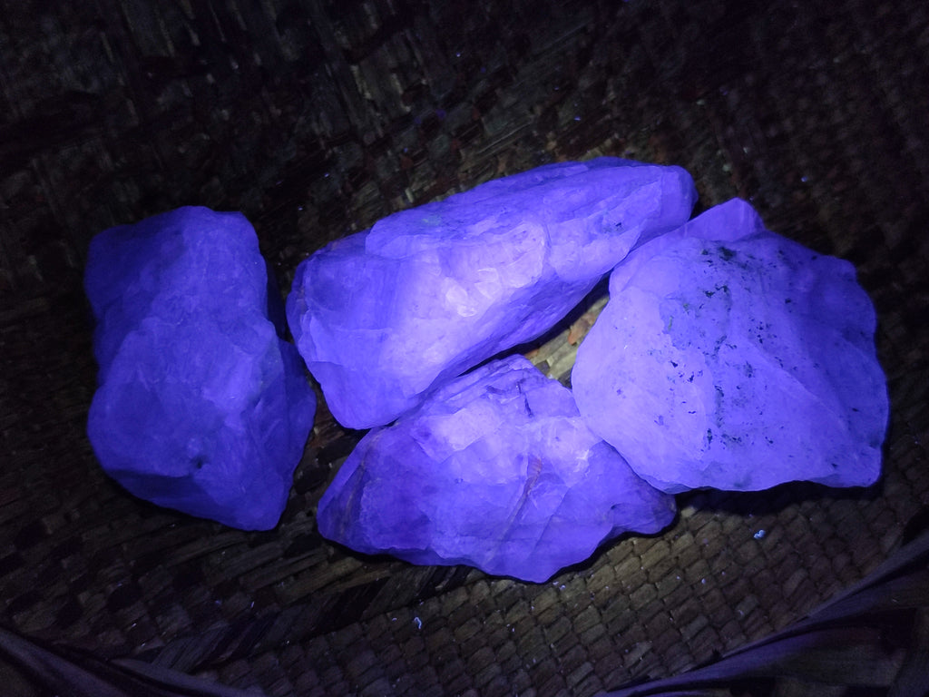 Natural Watermelon Fluorite Cobbed Specimens x 4.03 Kg Lot From Uis, Namibia - Toprock Gemstones and Minerals 