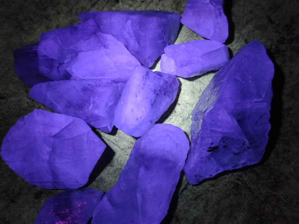 Natural Watermelon Fluorite Cobbed Specimens x 4.03 Kg Lot From Uis, Namibia - Toprock Gemstones and Minerals 