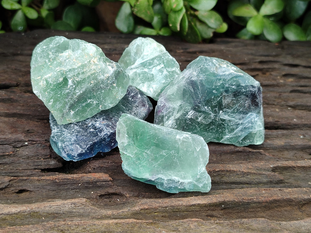 Natural Watermelon Fluorite Cobbed Specimens x 4.03 Kg Lot From Uis, Namibia - Toprock Gemstones and Minerals 