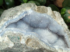Natural Blue Lace Agate Geode Specimens x 6 From Nsanje, Malawi - Toprock Gemstones and Minerals 