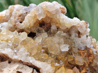 Natural Limonite Quartz Clusters x 2 From Solwezi, Zambia - Toprock Gemstones and Minerals 