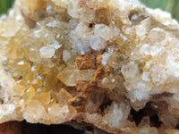 Natural Limonite Quartz Clusters x 2 From Solwezi, Zambia - Toprock Gemstones and Minerals 