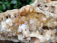 Natural Limonite Quartz Clusters x 2 From Solwezi, Zambia - Toprock Gemstones and Minerals 
