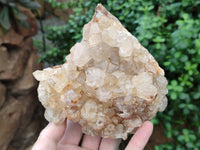Natural Limonite Quartz Clusters x 2 From Solwezi, Zambia - Toprock Gemstones and Minerals 