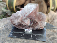Natural Smokey Hematoid Quartz Crystals x 12 From Ambositra, Madagascar