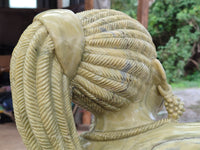 Hand Made Exquisite African Jade Sculpture By Legendary TM Gidi x 1 From South Africa