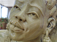 Hand Made Exquisite African Jade Sculpture By Legendary TM Gidi x 1 From South Africa