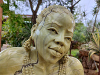 Hand Made Exquisite African Jade Sculpture By Legendary TM Gidi x 1 From South Africa