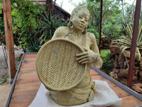 Hand Made Exquisite African Jade Sculpture By Legendary TM Gidi x 1 From South Africa