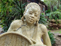 Hand Made Exquisite African Jade Sculpture By Legendary TM Gidi x 1 From South Africa