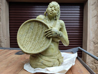 Hand Made Exquisite African Jade Sculpture By Legendary TM Gidi x 1 From South Africa