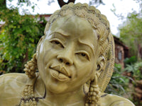 Hand Made Exquisite African Jade Sculpture By Legendary TM Gidi x 1 From South Africa