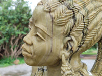 Hand Made Exquisite African Jade Sculpture By Legendary TM Gidi x 1 From South Africa