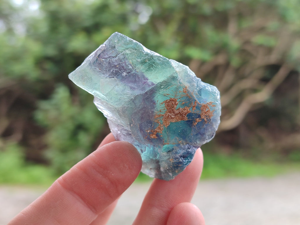 Natural Watermelon Fluorite Cobbed Specimens x 4.02 kg Lot From Uis, Namibia - Toprock Gemstones and Minerals 