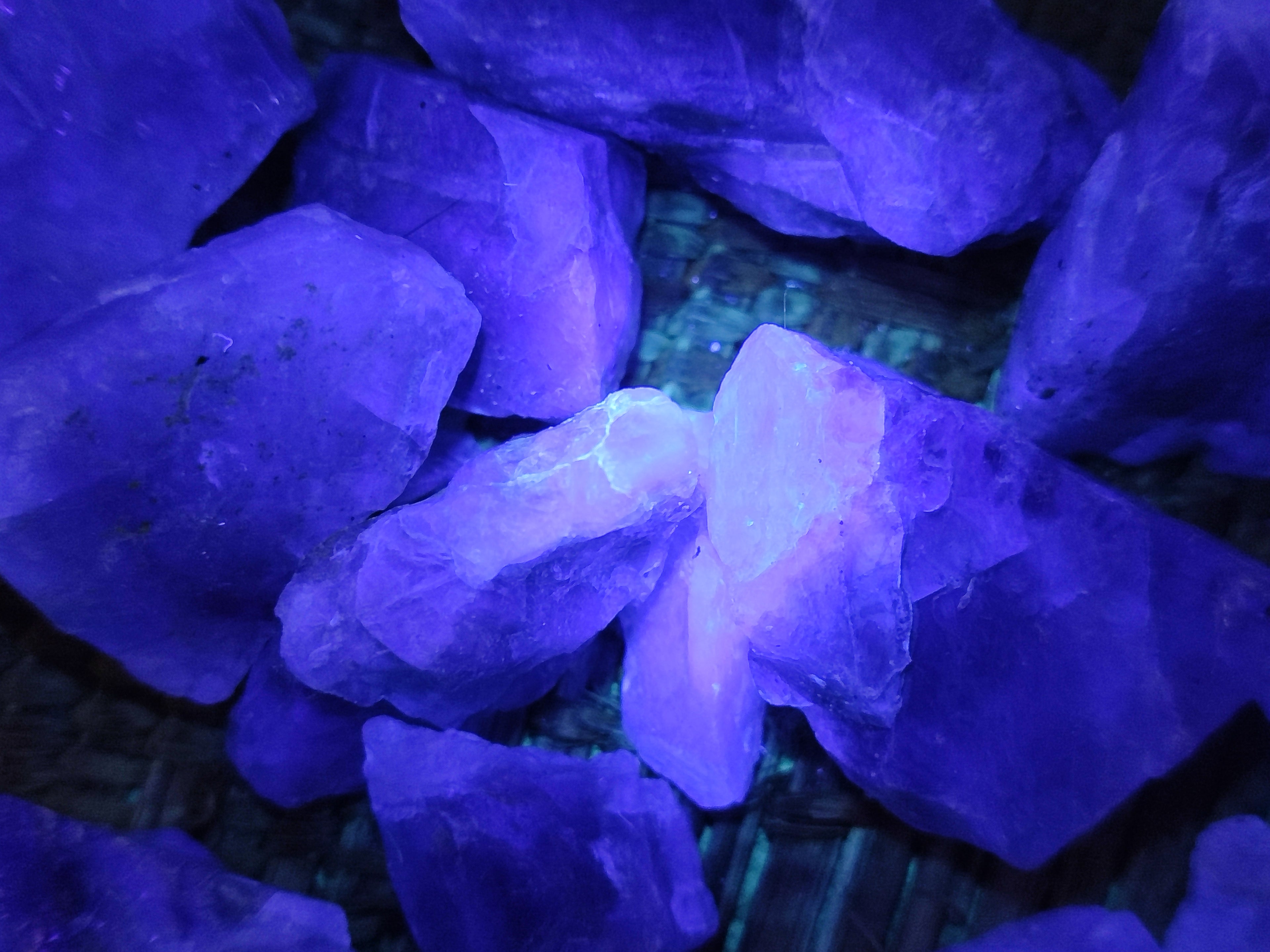 Natural Watermelon Fluorite Cobbed Specimens x 4.02 kg Lot From Uis, Namibia - Toprock Gemstones and Minerals 