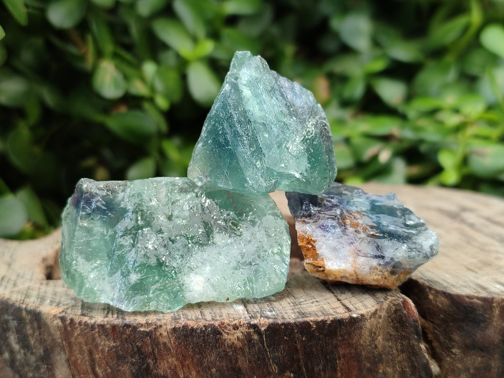 Natural Watermelon Fluorite Cobbed Specimens x 4.02 kg Lot From Uis, Namibia - Toprock Gemstones and Minerals 
