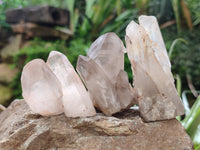 Natural Quartz Clusters x 35 From Madagascar