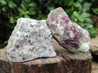 Natural Pink Rubellite Tourmaline x 12 From Karibib, Namibia - Toprock Gemstones and Minerals 