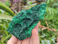 Natural Silky Malachite Specimens x 6 From Kasompe, Congo - Toprock Gemstones and Minerals 