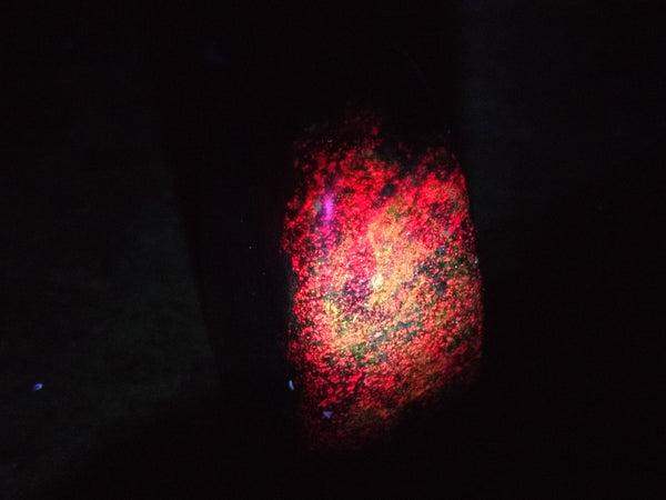 Polished Ruby Corundum In Chrome Verdite Free Forms x 6 From Zimbabwe