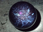Polished Black Tourmaline Standing Free Forms and Sphere x 2 From Madagascar - Toprock Gemstones and Minerals 