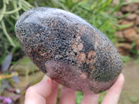 Polished Black Tourmaline Standing Free Forms and Sphere x 2 From Madagascar