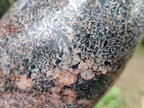 Polished Black Tourmaline Standing Free Forms and Sphere x 2 From Madagascar - Toprock Gemstones and Minerals 