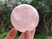 Polished Rose Quartz Spheres x 4 From Ambatondrazaka, Madagascar