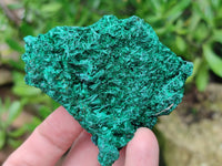 Natural Silky Malachite Specimens x 6 From Kasompe, Congo - Toprock Gemstones and Minerals 