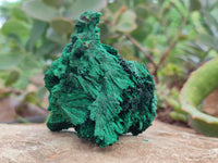 Natural Silky Malachite Specimens x 6 From Kasompe, Congo - Toprock Gemstones and Minerals 
