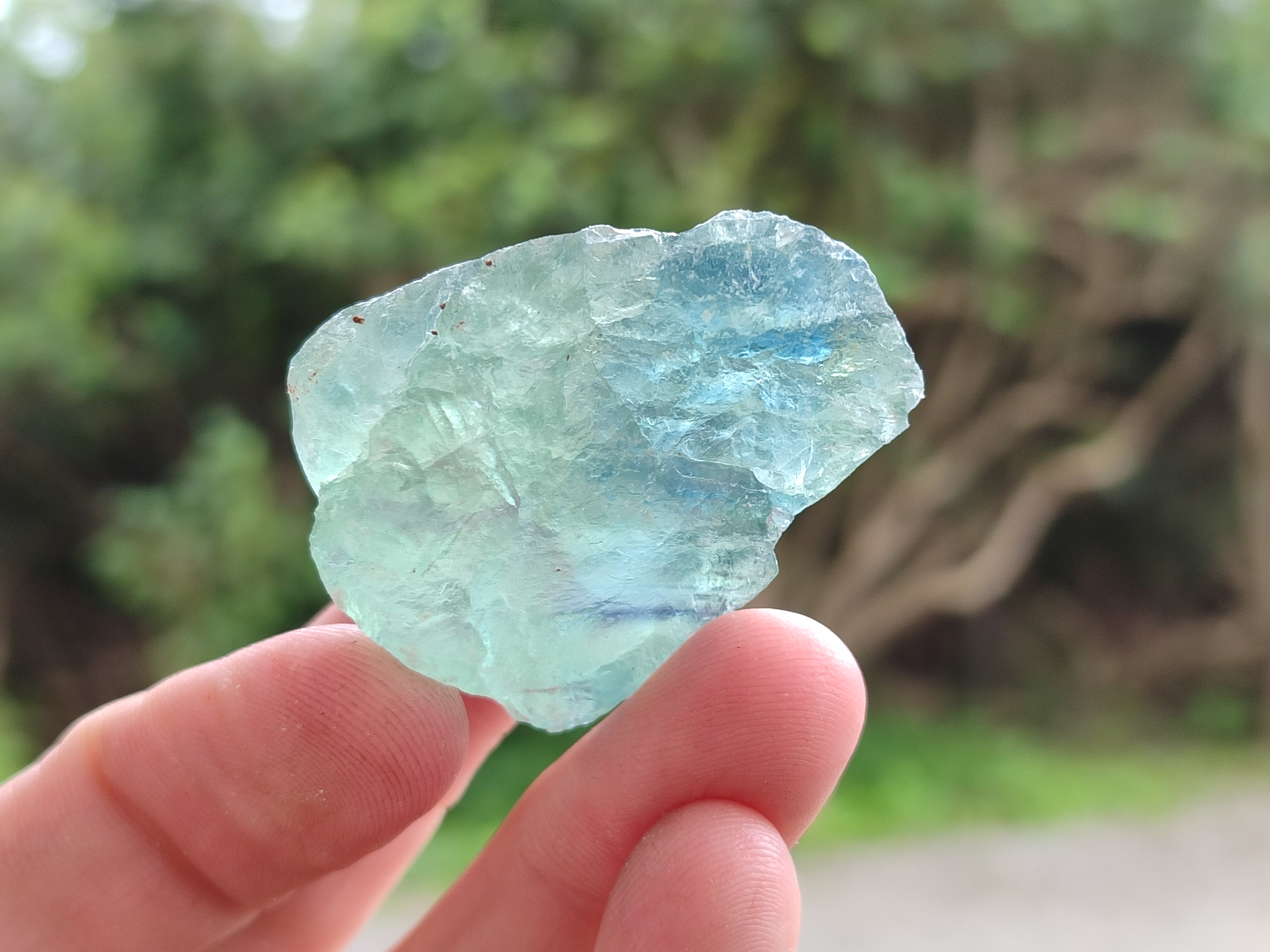 Natural Watermelon Fluorite Cobbed Specimens x 4.03 Kg Lot From Uis, Namibia - Toprock Gemstones and Minerals 