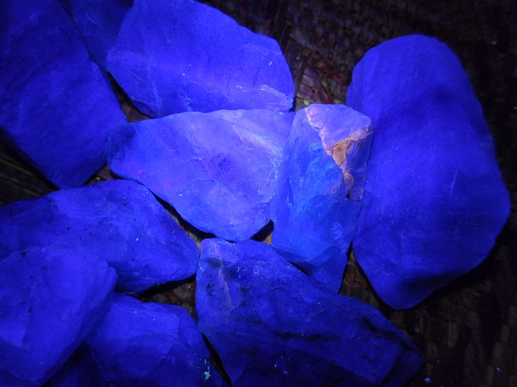 Natural Watermelon Fluorite Cobbed Specimens x 4.03 Kg Lot From Uis, Namibia - Toprock Gemstones and Minerals 