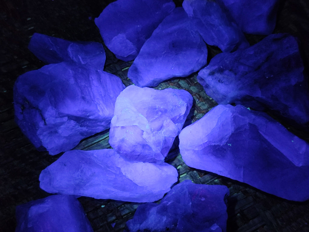 Natural Watermelon Fluorite Cobbed Specimens x 4.03 Kg Lot From Uis, Namibia - Toprock Gemstones and Minerals 