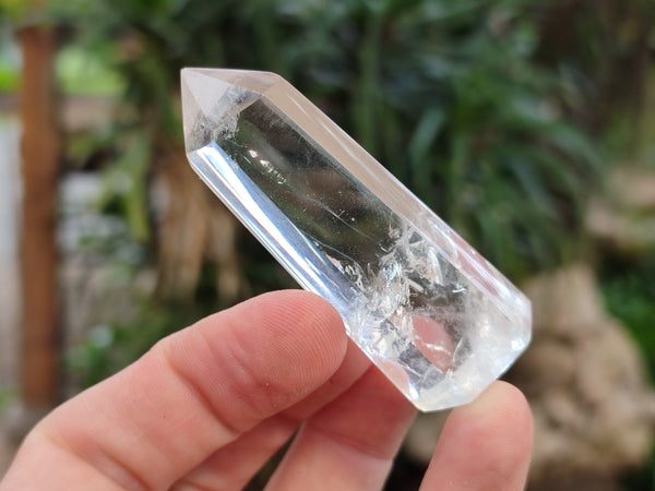 Polished Clear Quartz Crystals x 20 From Madagascar