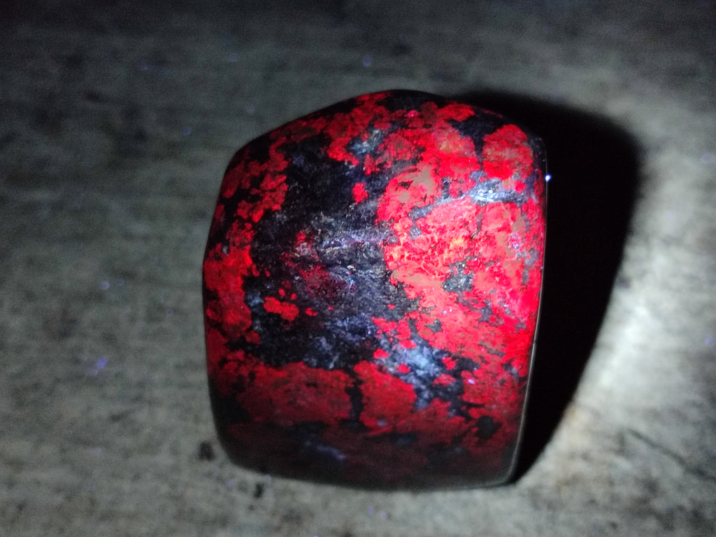 Polished Ruby Corundum In Chrome Verdite Standing Free Forms x 3 From Zimbabwe - Toprock Gemstones and Minerals 