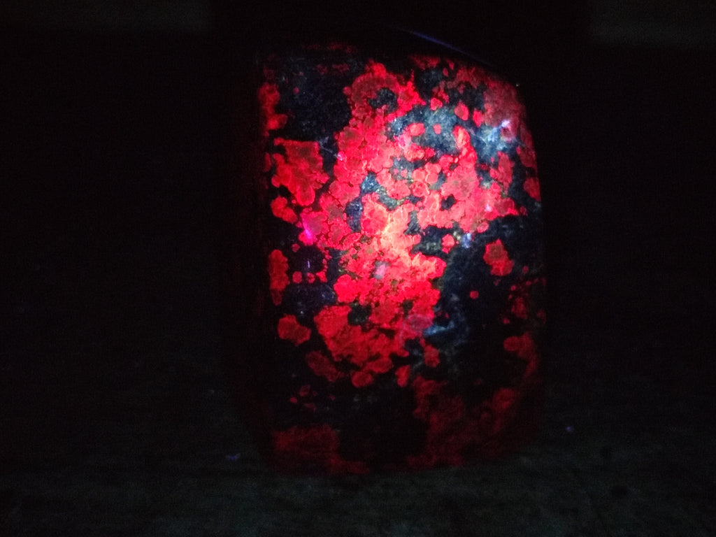 Polished Ruby Corundum In Chrome Verdite Standing Free Forms x 3 From Zimbabwe - Toprock Gemstones and Minerals 