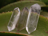 Polished Double Terminated Quartz Crystals x 35 From Madagascar
