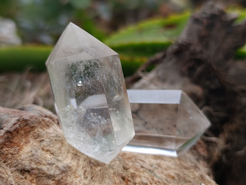 Polished Double Terminated Quartz Crystals x 35 From Madagascar - Toprock Gemstones and Minerals 