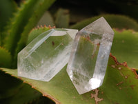 Polished Double Terminated Quartz Crystals x 35 From Madagascar