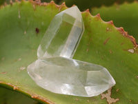 Polished Double Terminated Quartz Crystals x 35 From Madagascar