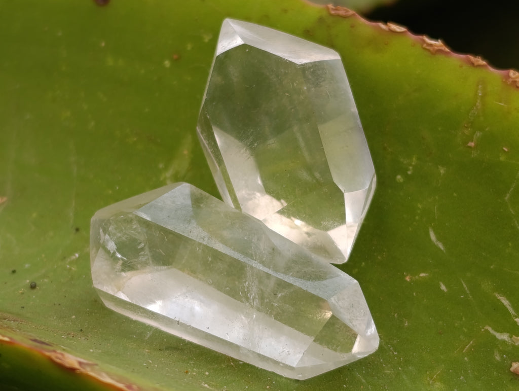 Polished Double Terminated Quartz Crystals x 35 From Madagascar - Toprock Gemstones and Minerals 