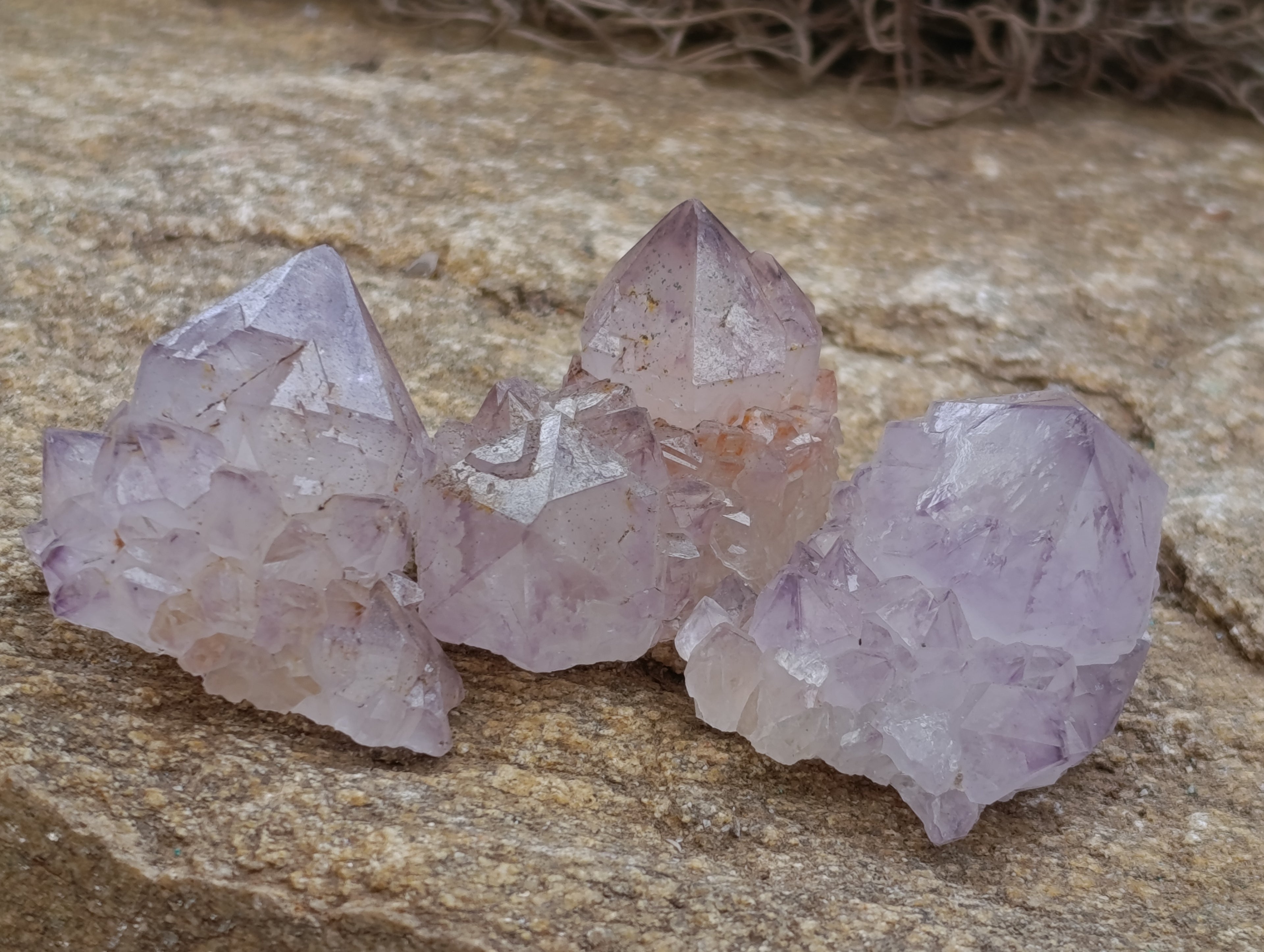 Natural Dark Purple Amethyst Spirit Quartz Clusters x 35 From Boekenhouthoek, South Africa - Toprock Gemstones and Minerals 