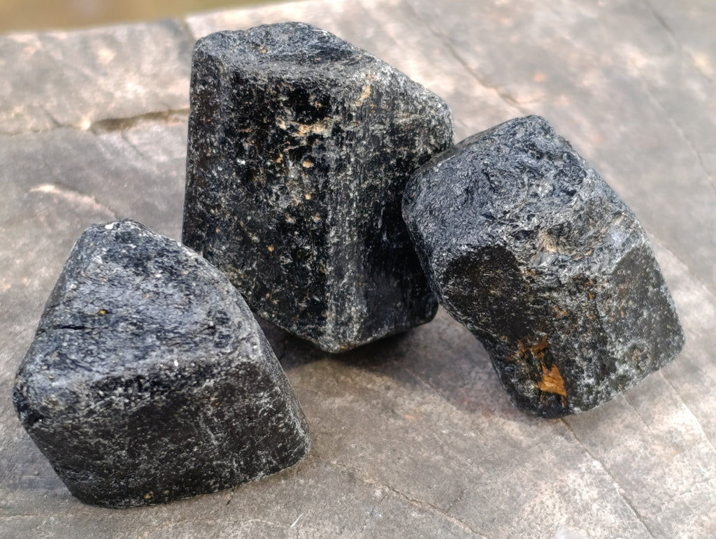 Natural Alluvial Schorl Black Tourmaline Crystals x 2.02 Kg Lot From Zimbabwe - Toprock Gemstones and Minerals 