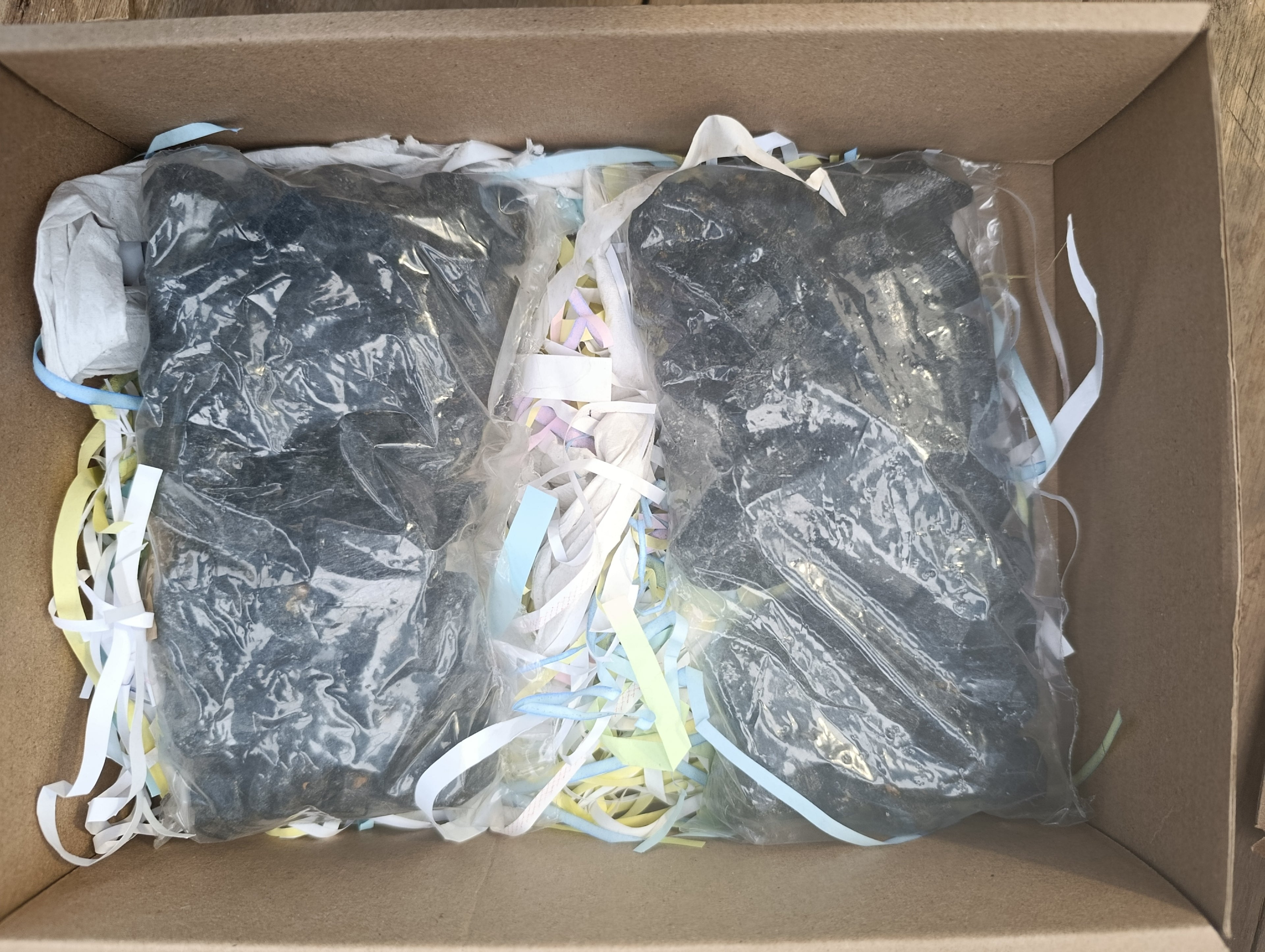 Natural Alluvial Schorl Black Tourmaline Crystals x 2.02 Kg Lot From Zimbabwe - Toprock Gemstones and Minerals 