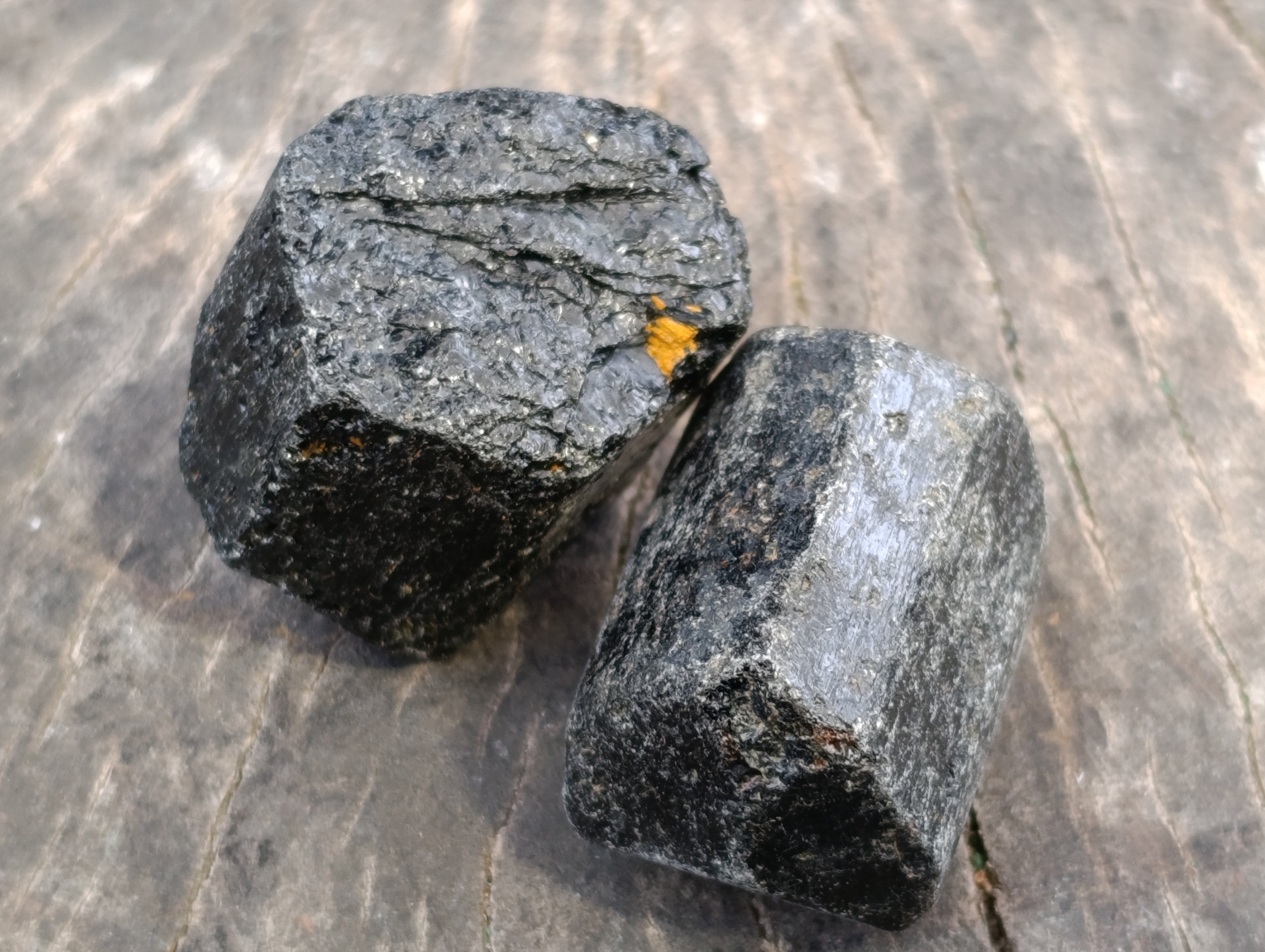 Natural Alluvial Schorl Black Tourmaline Crystals x 2.02 Kg Lot From Zimbabwe - Toprock Gemstones and Minerals 