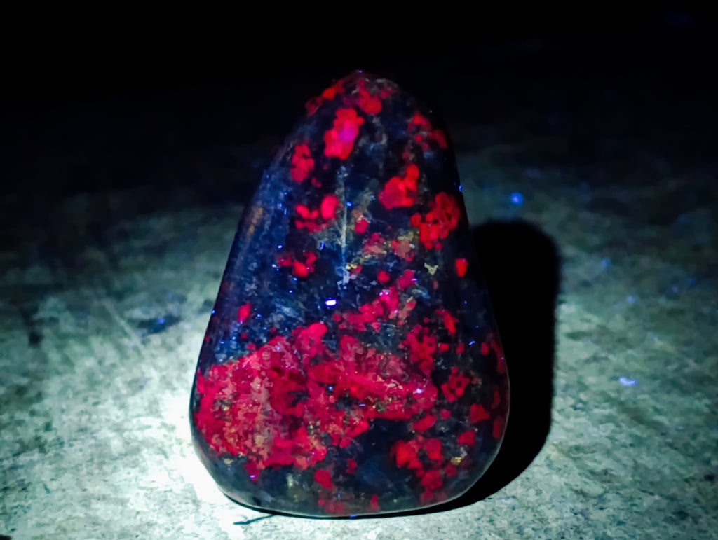 Polished Ruby Corundum In Chrome Verdite Free Forms x 6 From Zimbabwe - Toprock Gemstones and Minerals 