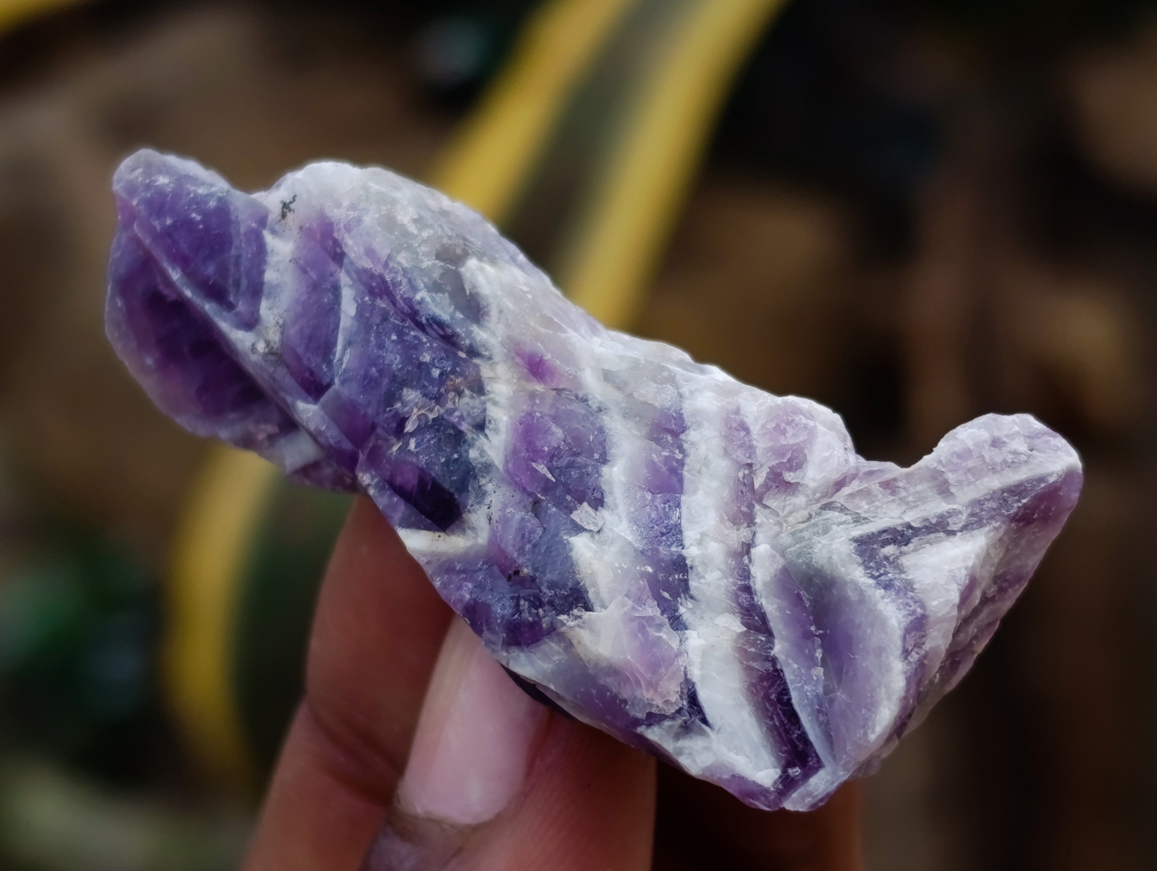 Natural Witches Hat Chevron Amethyst Crystals x 3.03 Kg Lot from Zambia - Toprock Gemstones and Minerals 